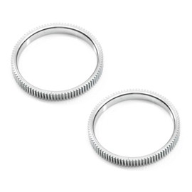 DAKAtec 400005 ABS Ring Sensor Ring Front Axle (Pack of 2)