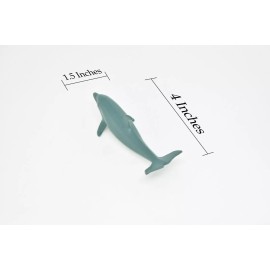 CWG Dolphin, Porpoise, Realistic Rubber Model, Toy, Figure   4"      CWG144 BB28
