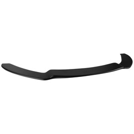 Front Splitter Lip Compatible With 2013-2014 Ford Focus ST, Matte Black PP Replacement Bodykit Air Dam Chin Bumper Spoiler Lip With Hardwares By IKON MOTORSPORTS