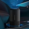 Black Air Purifier Portable USB Powered Low Noise Car Air