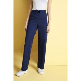 Cherokee Men's Originals Unisex Drawstring Cargo Scrub Pant, Navy, Medium