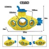 Charmoon Aquarium Object Submarine Ship Submarine Hideaway Shelter Aquarium Ornament