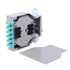 Duogalia LC-OM3 6 Duplex 12 Port DIN Rail Fiber Optic