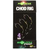 Korda Ready Tied Chod Rigs (Short Barbed Size 6)