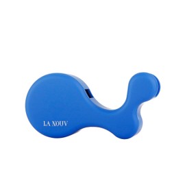 Premium Desktop Tape Dispenser – Weighted Non-Slip Base, Smooth Cutter, 1 Roll Included, Modern Blue Design for Office or Home Use