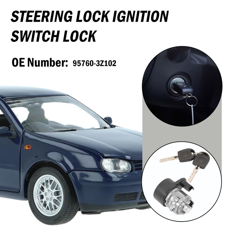 Taesayl Neiman Ignition Lock Steering Anti-Theft Switch Lock Compatible with
