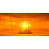 ESAFETY LIGHTS LLC S8LS 2NM AMBER IP67 SOLAR LED STEADY-ON