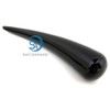 Kasa Scraper (Medium), Black Cow, Glossy Type
