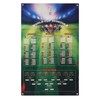 Football Game Wall Chart Portable Home Bar Office 2022 Soccer