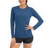 TACVASEN Womens Long Sleeve Yoga Top UV Clothing Long Sleeve