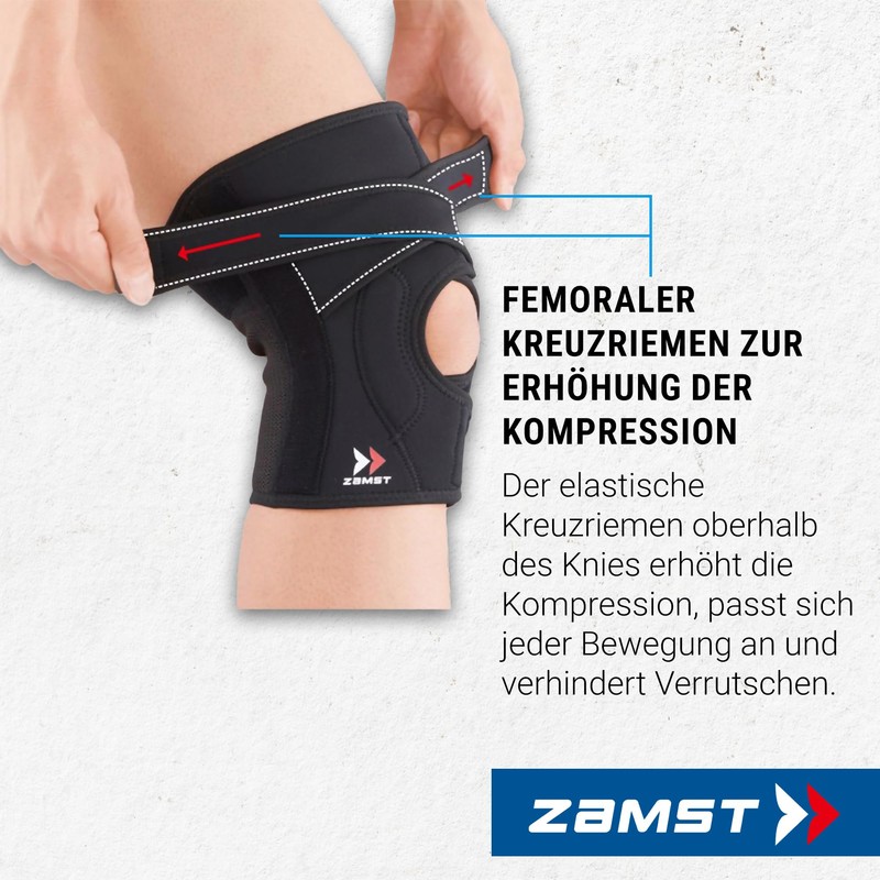 Zamst EK-5 Adjustable Knee Brace - Medial & Lateral Stabilisation
