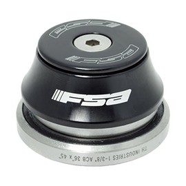 FSA Unisex's Orbit IS 138 Alloy Top Cap Integrated Headset, Black, 1.1/8-1.3/8-Inch
