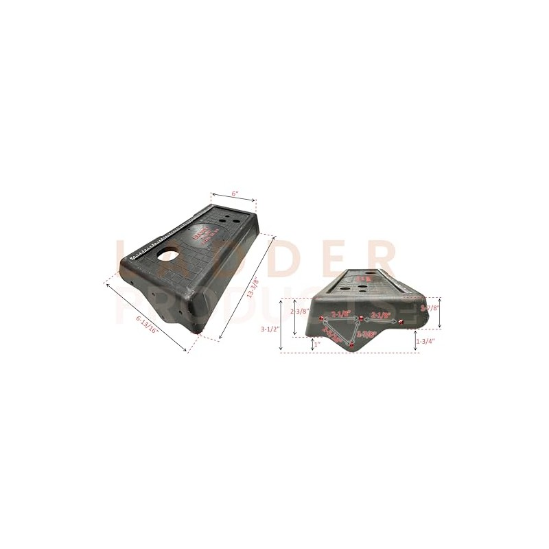 Louisville Ladder Black Top Cap PR601025-WL – Replacement Cap for