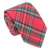 DQT Men's Tartan Plaid Formal Casual Patterned Classic Tie -