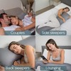 SleepCloud Weighted Body Pillow 8lbs - Weighted Pillow for Deeper