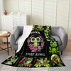 Cute Frog Flannel Fleece Blanket Throw Size,Super Soft Cozy Frog