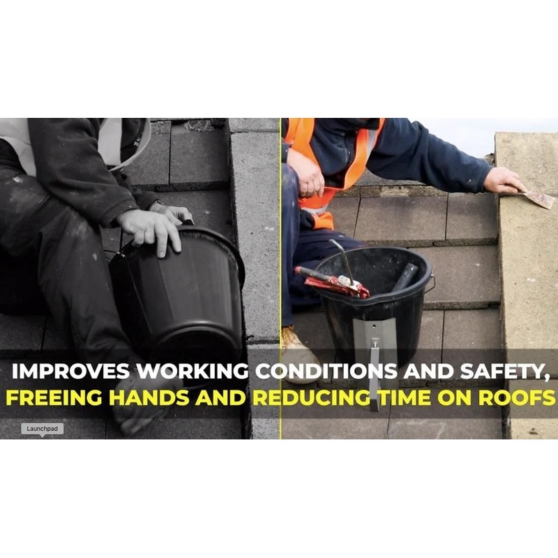 Roof Bucket Holder - Roofer Doofer