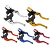 1 Pair Adjustable Break and Clutch Levers, 7/8" Universal Motorcycle