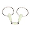 Horse Mouth Bit Stainless Steel Ring Middle Rubber Apple Flavour