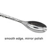Pinenjoy 4Pcs Giraffe Spoon Forks Silver 18/10(304) Stainless Steel 6inch