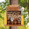 KOOPRO Squirrel Feeder for Outside Tree, Squirrel Picnic Table Feeder