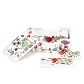 Golden Bell Wildflower Spoon Holder Set / 골든벨 야생화 수저받침함 세트