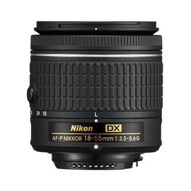 Nikon AF-P DX NIKKOR 18-55mm f/3.5-5.6G Lens for Nikon DSLR Cameras (Renewed)