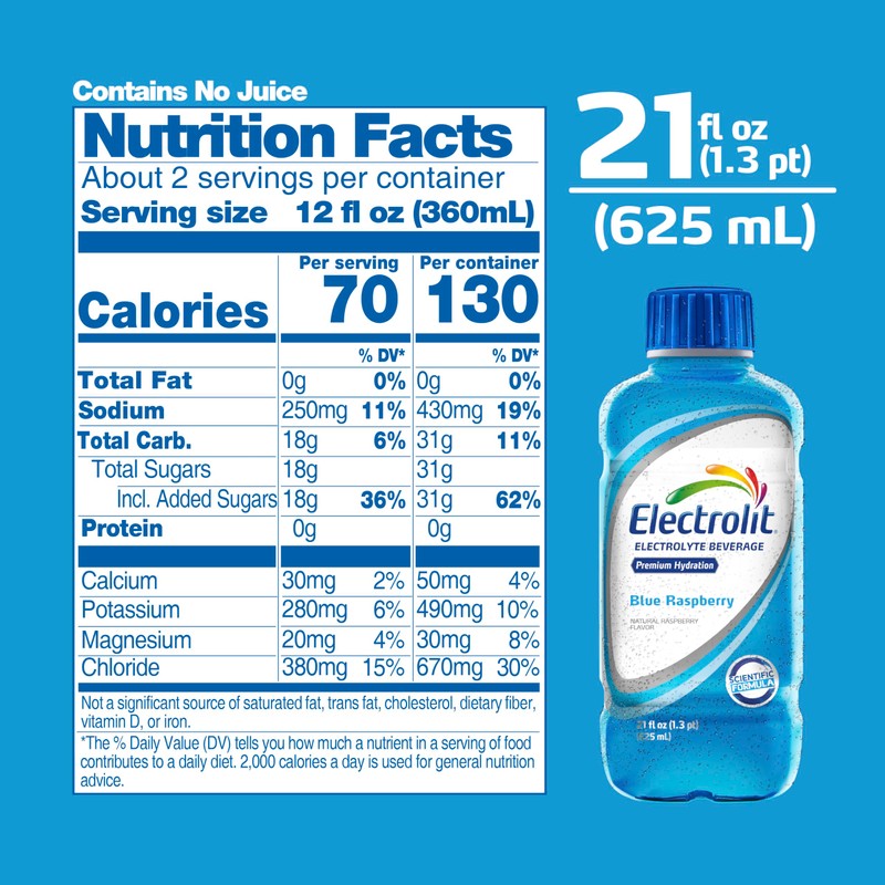 Electrolit 12 Pack (Blue Raspberry)