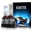 BEAMTECH 9012 Light Bulbs, 6500K 30mm Heatsink Base CSP Chips