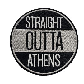 HBSP Rep the UGA Dawgs Hometown with the "Straight Outta Athens" 3" Iron-On Patch!
