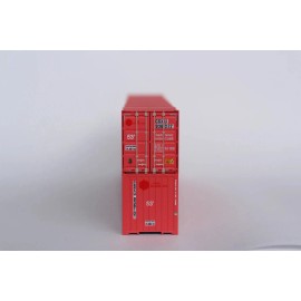 Jacksonville Terminal Co. JTC 535013 CSX Ex-HUB GROUP 53' HIGH CUBE 6-42-6 corrugated container 2 pack  N