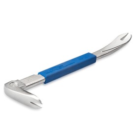 ESTWING Pro Claw Nail Puller - 12.5" Pry Bar with Forged Steel Construction & No-Slip Cushion Grip - PC300G