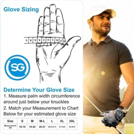 Sports Gear Ltd Men’s Twin Pack Camo Pattern golf gloves White Cabretta leather palm, for all weather conditions - for Right handed golfer, Green & Grey Color (L)