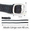 Pferdelinis Spur Straps in Black, Pack of 2 for Spurs,