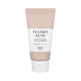 Happy Bath Tea Tree Akne Cleansing Foam 150g / 해피바스 티트리 아크네 클렌징폼 150g
