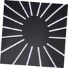 Kisangel Bike Spoke Covers Reflector Bicycle Skin Wraps White Bikes