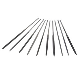 Surtek 120387 Juego de limas combinadas para joyero, 10 piezas