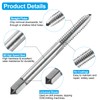 sourcing map Tap and Drill Bit Set, 2pcs M6 x