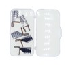 Reusable Teflon Nail Forms - Silver (5 pcs)