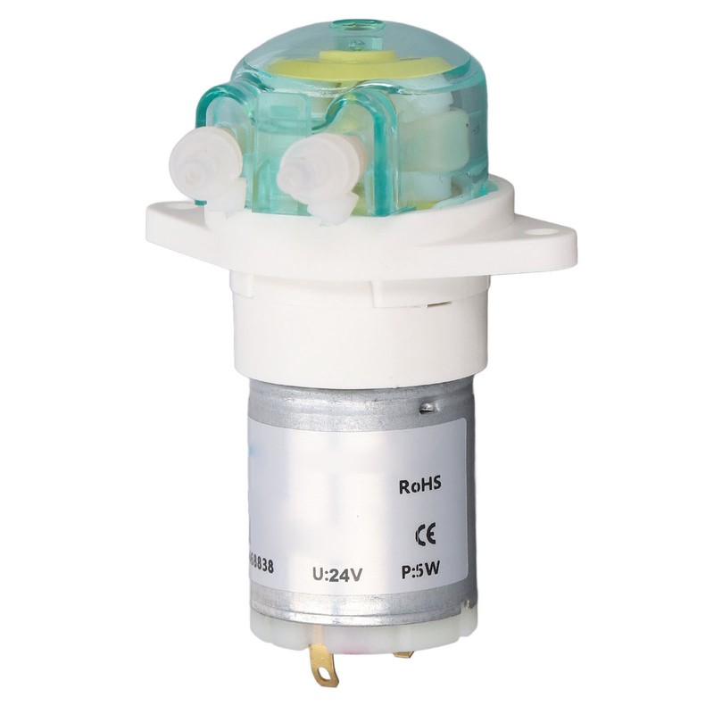 5W Small Peristaltic Pump Low Flow Gear Drive Liquid Transmission