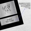 HWC Trading A4 Andre The Giant Gifts Printed Autograph Picture
