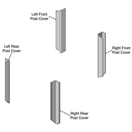 RAParts 2WD New Cab Corner Post Fits John Deere Tractors 40 Series 4040 4240 4440 4640 4840
