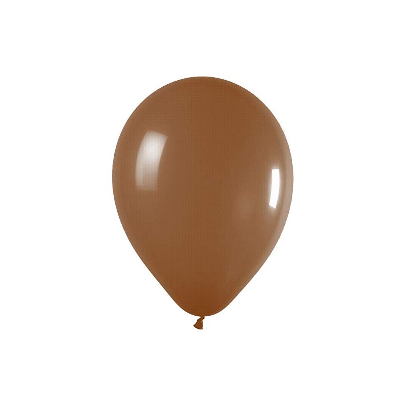 25pcs Plain 12" Brown Helium Quality Latex Balloons Birthday Wedding