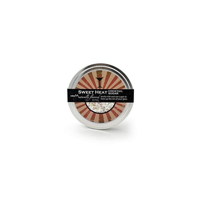 rokz Sweet Heat Cocktail Sugar Rimmerz, 4 Ounce