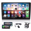 AMprime Android Double Din Car Stereo with Apple Carplay 10.1''