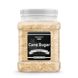 Unpretentious Cane Sugar, Variety of Uses, Sweetener, Kitchen Staple (60.8 Ounces)