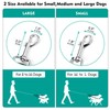 2 Dog Leash, 360° Swivel No Tangle Double Dog Walking