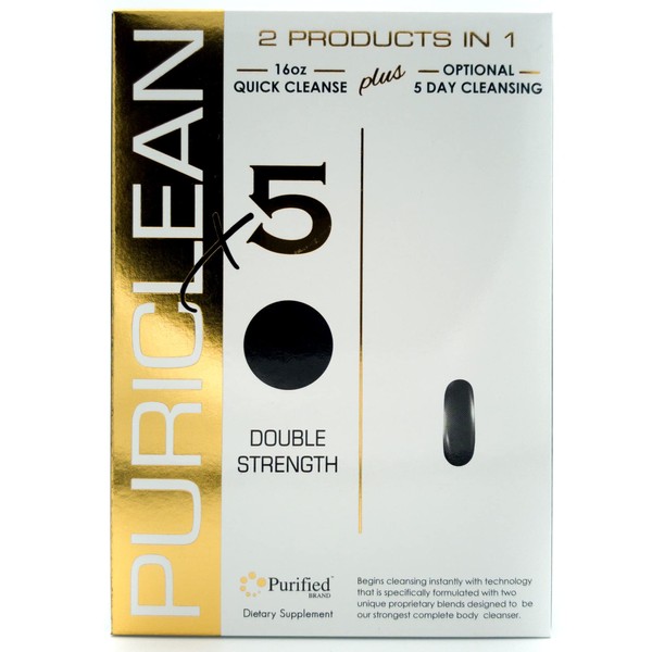Puriclean X5 Complete Body Cleanser 2 in 1 Detox -