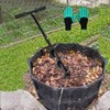 Compost Turning Tool,Compost Stirring Tool,Compost Aerator Tool Turner and Mixing
