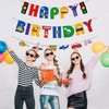 DIADARL Transportation Happy Birthday Banner Happy Birthday Banner Traffic-themed for